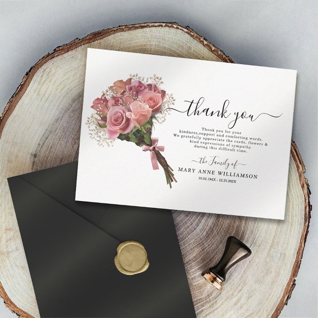 Budget Funeral Thank You Card (Creator Uploaded)