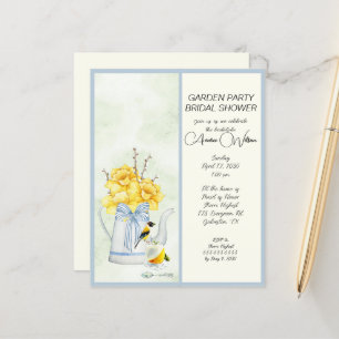 BUDGET Garden Party Bridal Shower