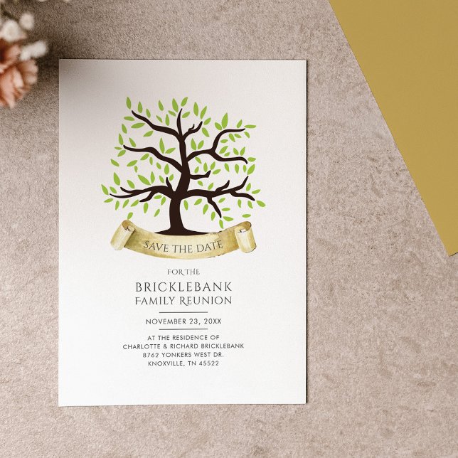 Budget Genealogy Tree Family Reunion Annual Party (Creator Uploaded)