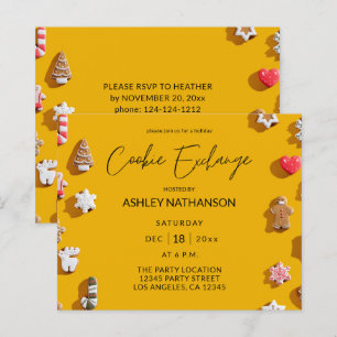 Budget Gingerbread Holiday Cookie Exchange Party