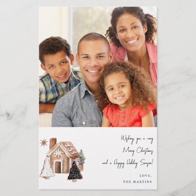 Budget Gingerbread House& Christmas Cookies Note M Flyer (Front)