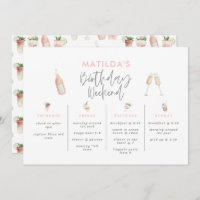 Budget girly elegant birthday weekend itinerary