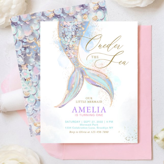 BUDGET Glitter Mermaid ONEder the Sea Birthday (Creator Uploaded)