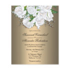Budget Golden Wedding Invitation