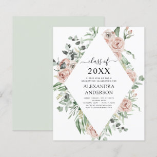 Budget Graduation 2023 Dusty Pink Floral