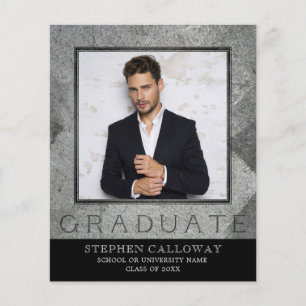 Budget Graduation 5 Photo Announcement