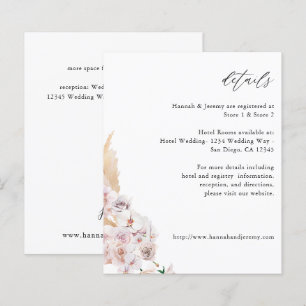 Budget Greenery Boho Tropical Floral Details