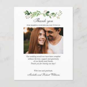 BUDGET Greenery  Summer Spring Photo THANK YOU