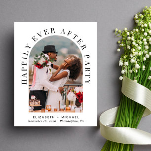 Budget Happily Ever After Party Arch Photo Wedding