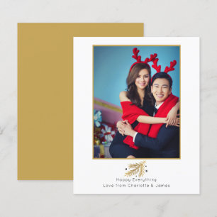 BUDGET Happy Everything Holiday Photo Card