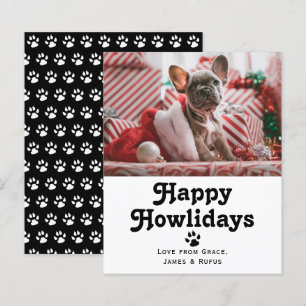 BUDGET Happy Howlidays Pet Dog Christmas Holiday