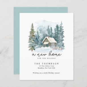 BUDGET Holiday New Home Handwriting Script Moving