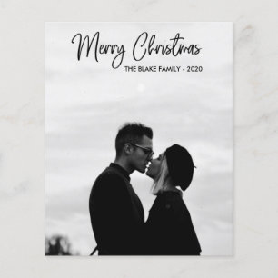 Budget Holiday Photo Card Modern Christmas