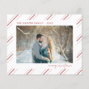 Budget Holiday Photo Card   Modern Christmas