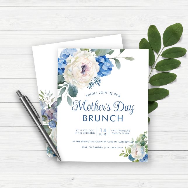 Budget Hydrangea Rose Floral Mother's Day Brunch (Creator Uploaded)