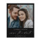 Budget Instant Photo Black Chic Save the Date