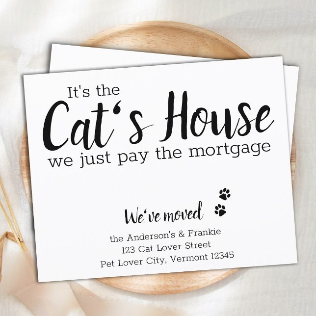 Budget Its The Cat's House Pet Moving Announcement (Creator Uploaded)