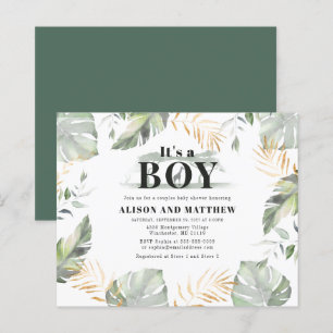 Budget Jungle Safari Couples Baby Shower