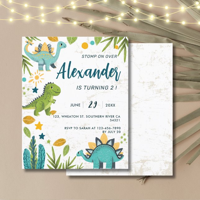 Budget Jurassic Dinosaur Kids Birthday  (Creator Uploaded)