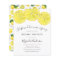 Budget Lemons Bridal Brunch Invitation