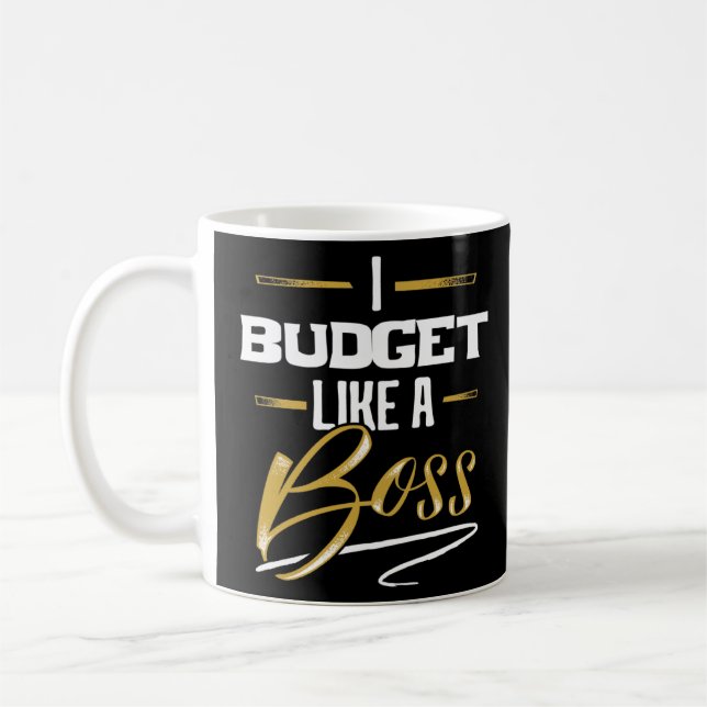 BUDGET Like A Boss  Floss Like A Boss  Coffee Mug (Left)