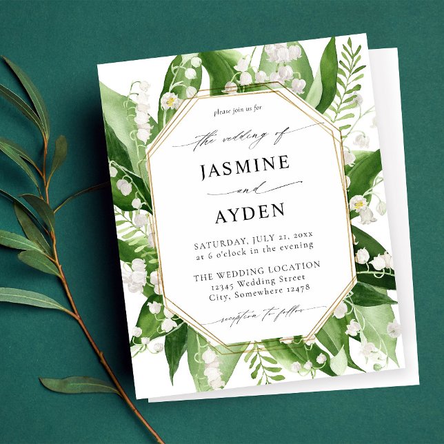 Budget Lily of the Valley White Floral Wedding (Creator Uploaded)