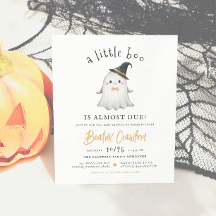 Budget Little Boo Halloween Boy Baby Shower