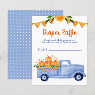 Budget Little Pumpkin Boy Diaper Raffle
