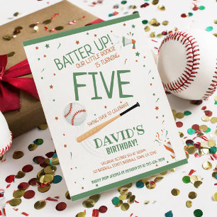 Budget Little Rookie Baseball Green Birthday