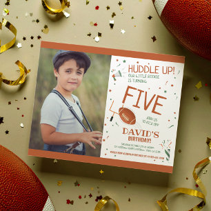 Budget Little Rookie Football Photo Birthday