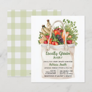 Budget Locally Grown Farmers Market Baby Shower