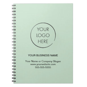 Budget Logo Branded Business Company Notebook