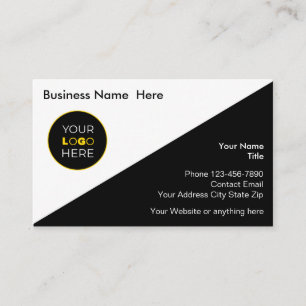 Budget Logo Business Cards