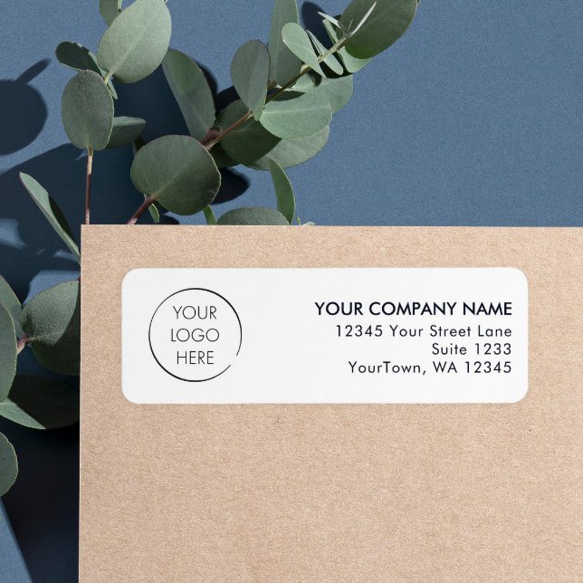 Budget Logo Business Mailing Return Address (Creator Uploaded)