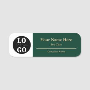 Budget Logo Company Identification Name Tag