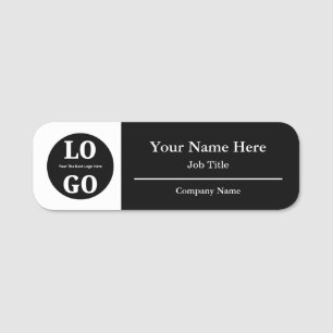 Budget Logo Company Identification Name Tag