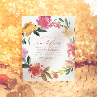 Budget Love In Bloom Elegant Spring Bridal Shower