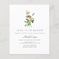 Budget Love is in Bloom Wildflower Bridal Shower