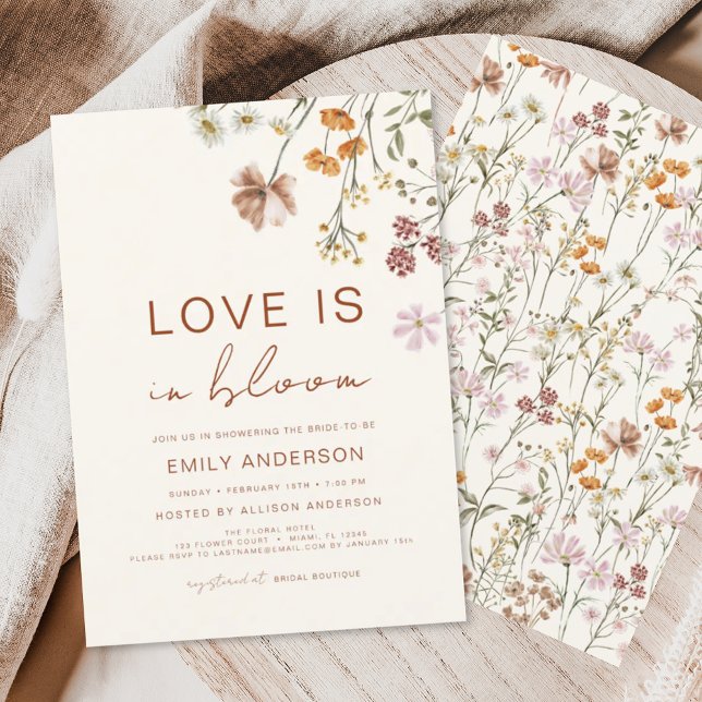 Budget Love is in Bloom Wildflower Bridal Shower (Creator Uploaded)