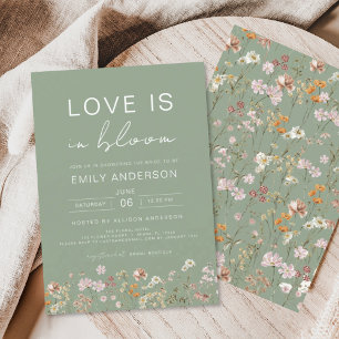 Budget Love is in Bloom Wildflower Bridal Shower
