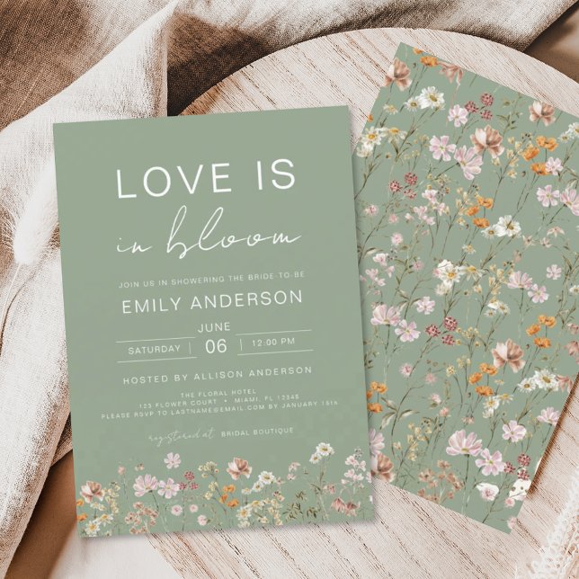 Budget Love is in Bloom Wildflower Bridal Shower (Creator Uploaded)