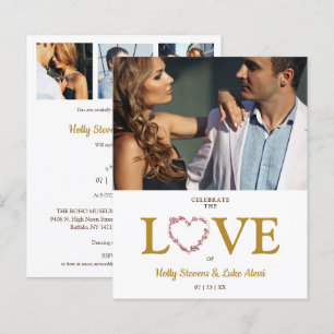 Budget Love Quote Trendy Collage Wedding 4 Photos