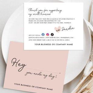 Budget Made My Day Small Business Order Thank You