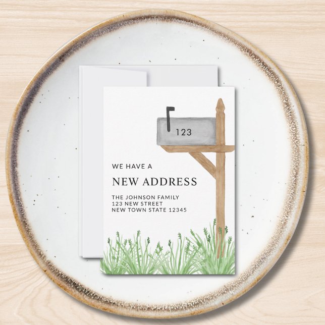 Budget Mailbox New Address Moving Mini  Card (Creator Uploaded)