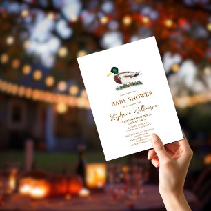 Budget Mallard Duck Baby Shower