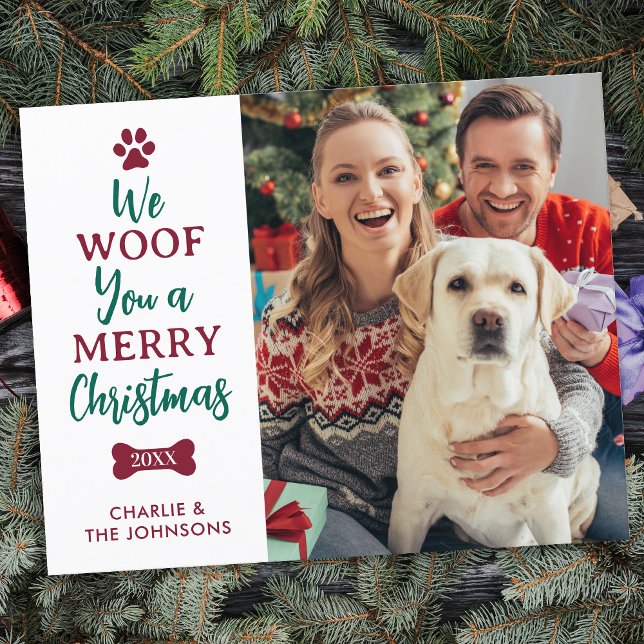 Budget Merry Christmas Cute Pet Dog Photo Holiday  (Creator Uploaded)