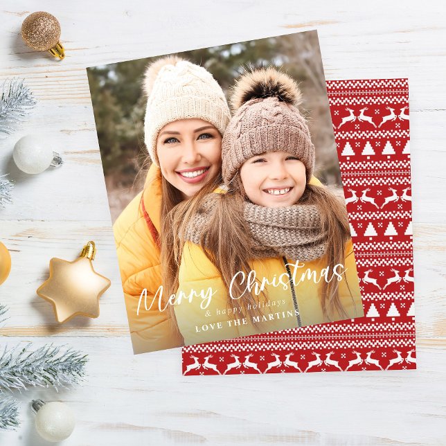 Budget Merry Christmas Fun Script Photo Vertical (Creator Uploaded)