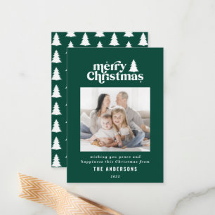 budget Merry Christmas graphic photo holiday Card