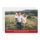 budget Merry Christmas graphic photo Note Card