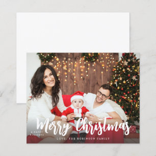 Budget Merry Christmas Minimalist H Photo 5